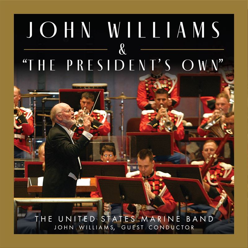 ジョン・ウィリアムズがアメリカ海兵隊バンドを指揮したライブ音源が 